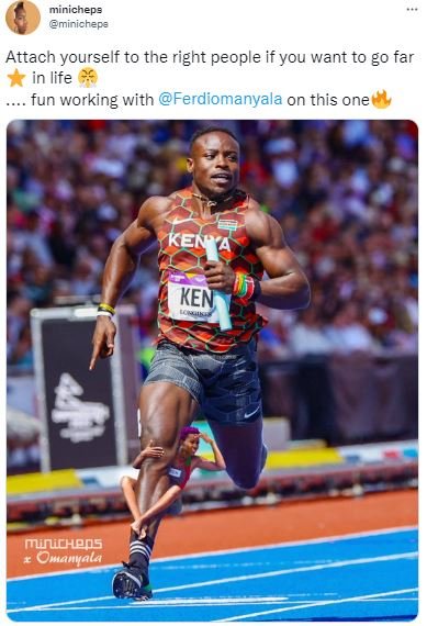 Minicheps minichef attach yourself to the right people if you want to g0 far in