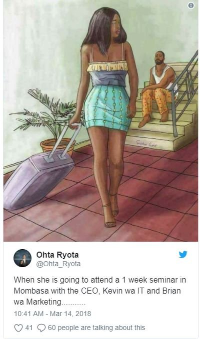 Ohta ryota ohta ryota when she is going to attend a week seminar in mombasa with