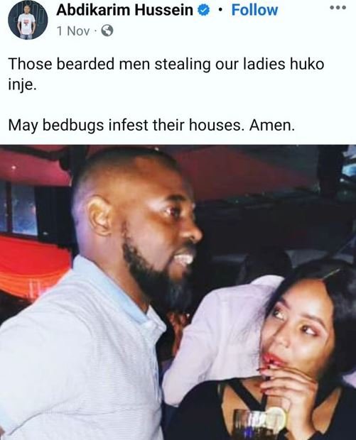 Abdikarim hussein nov follow those bearded men stealing our ladies huko inje_ ma