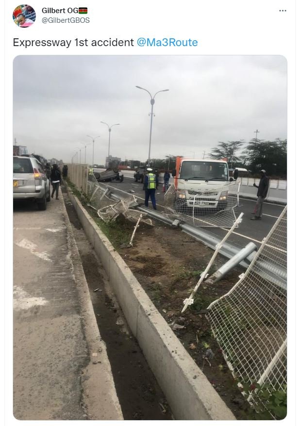 Gilbert og gilbertgbos expressway ist accident ma3route