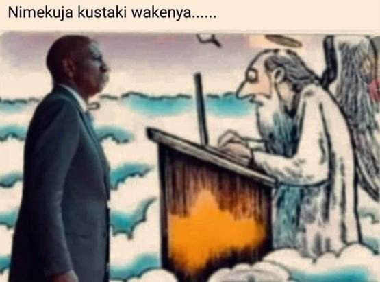 Nimekuja kustaki wakenya.