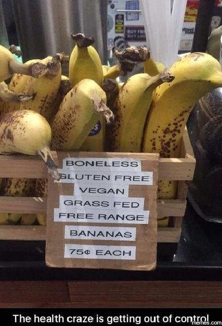 Boneless bluten free vegan grass fed free range bananas 754 each the health craz