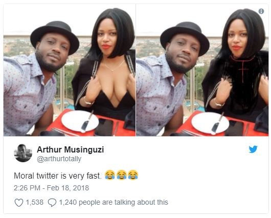 Arthur musinguzi arthurtotally moral twitter is very fast bee 2.26 pm feb 18, 1,