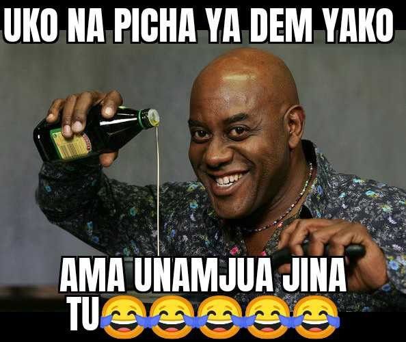 Uko na picha ya dem yako ama umamjua jina tu