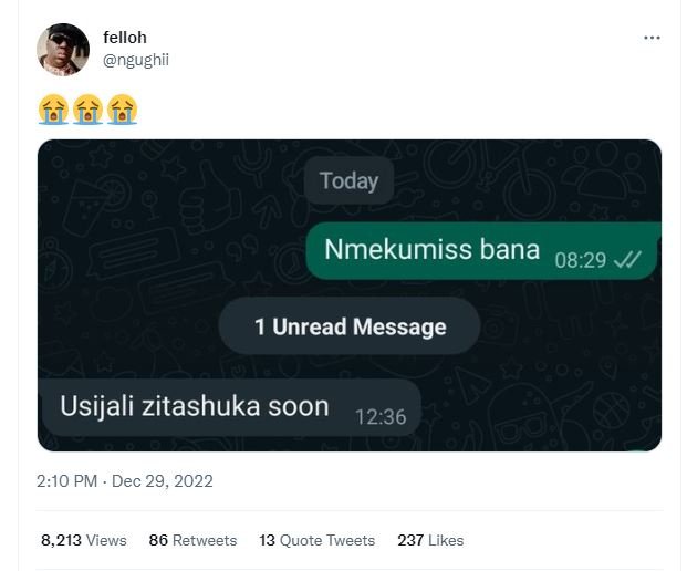 Felloh ngughii fèfàfà nmekumiss bana 08.29 v unread message usijali zitashuka so