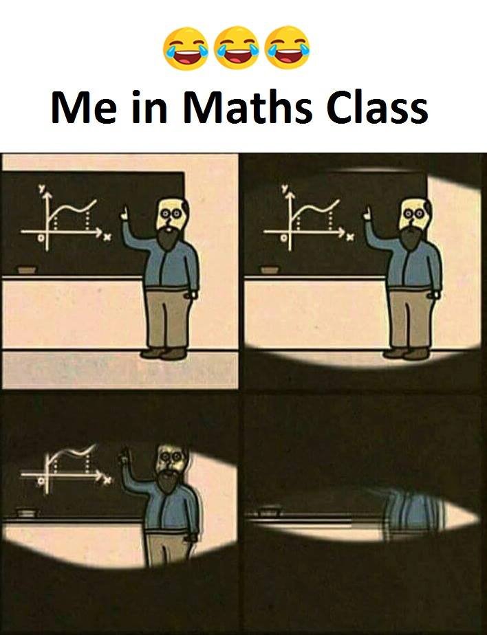 Me in maths class