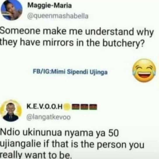 Maggiemaria queenmashabella someone make me understand why they have mirrors in