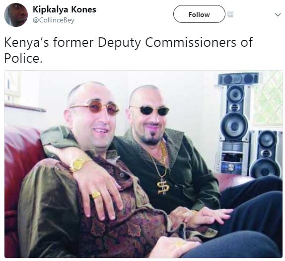 Kipkalya kones collincebey follow kenya's former deputy commissioners of police.