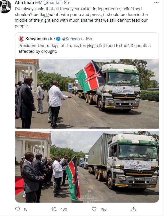 Abu Iman Mr_Guantai 8h Ive always said that all these years after independence r