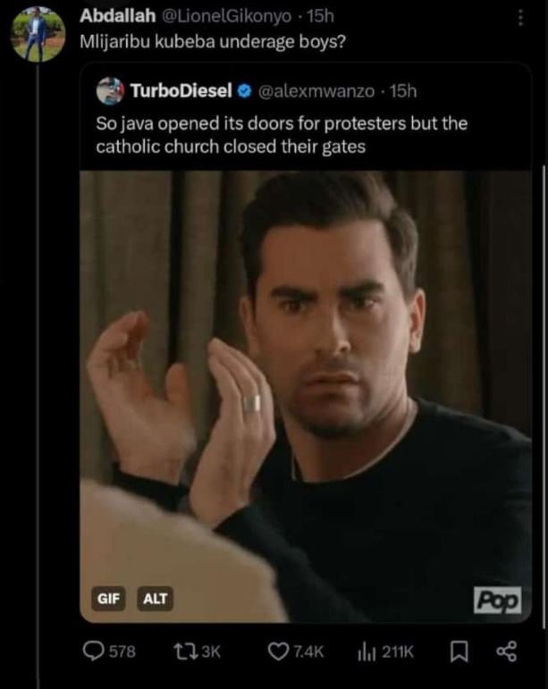 Abdallah lionelgikonyo 15h mlijaribu kubeba underage boys? turbodiesel alexmwanz