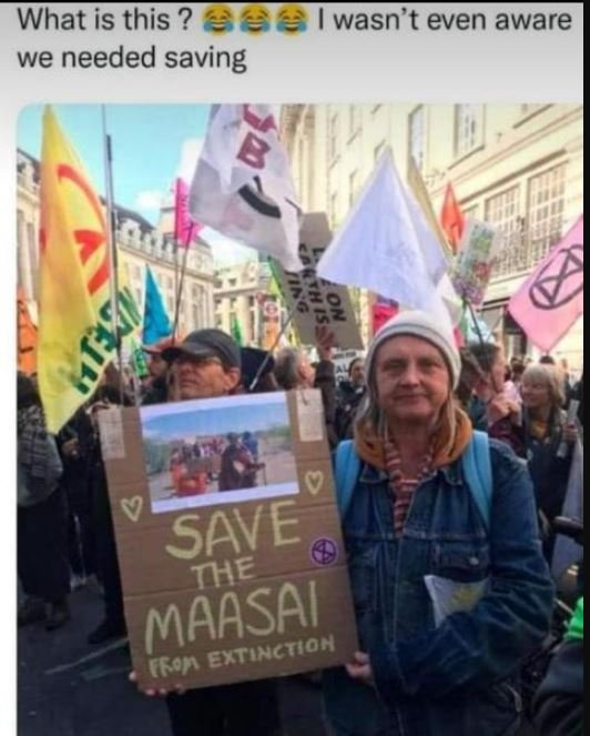 What is this ? 880 wasn't even aware we needed saving 52 save the maasai gkon ex