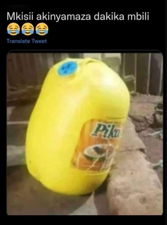 Mkisii akinyamaza dakika mbili translate tweet pll