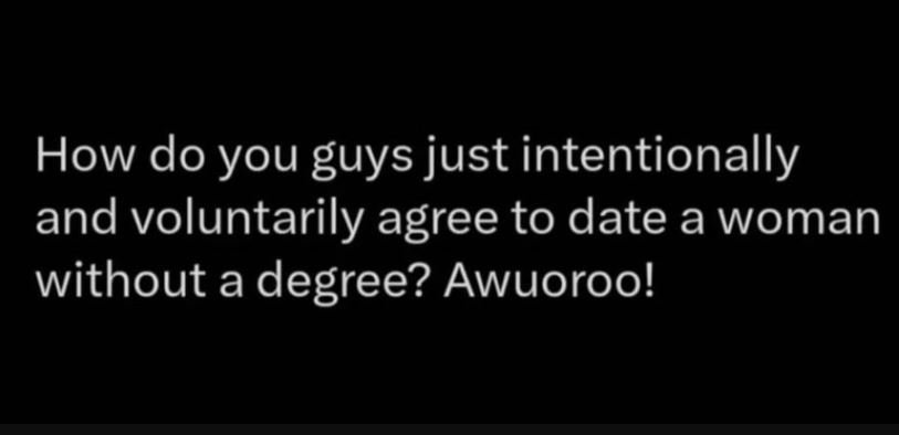 How do you guys just intentionally and voluntarily agree to date a woman without