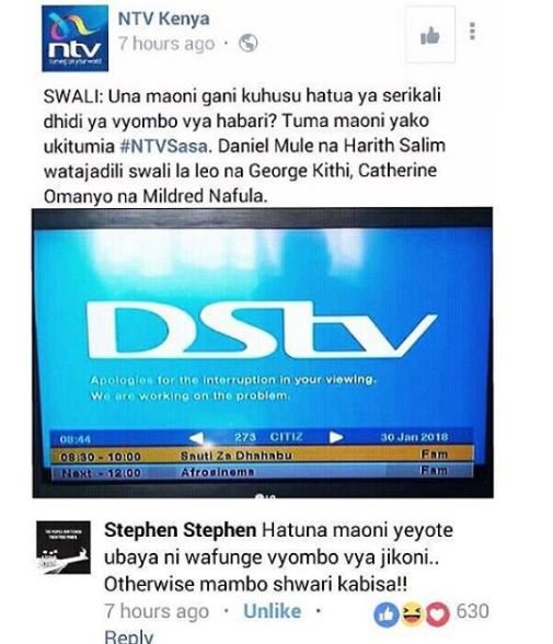 Ntv kenya ntv hours ago swali una maoni gani kuhusu hatua ya serikali dhidi ya v