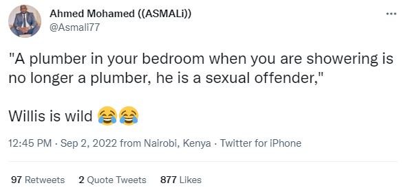 Ahmed mohamed asmali asmali77 a plumber in your bedroom when you are showering i