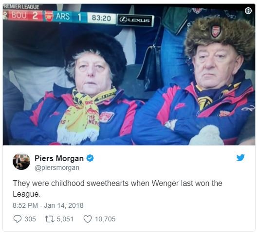 Erleacue bou ars 83.20 uxus piers morgan piersmorgan they were childhood sweethe