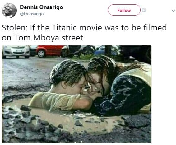 Dennis onsarigo donsarigo follow stolen if the titanic movie was to be filmed on