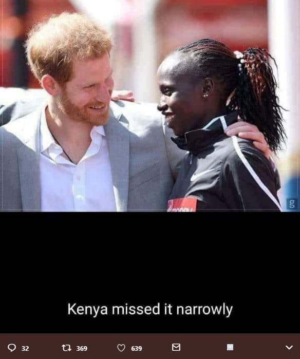 Kenya missed it narrowly 9 32 0 369 639