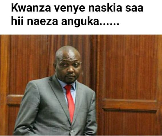 Kwanza venye naskia saa hii naeza anguka.