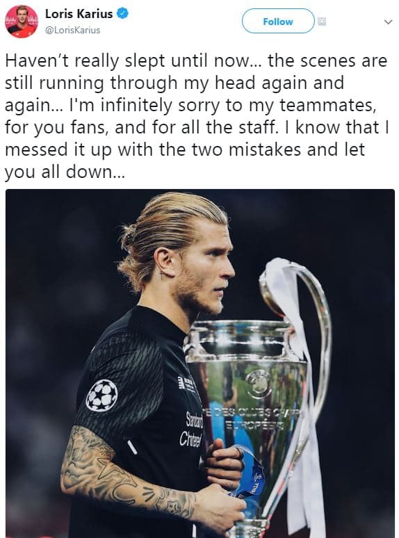Loris karius loriskarius follow haven't really slept until now the scenes are st
