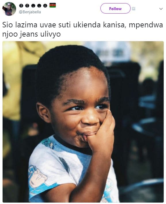 0 0 0 benjabella follow sio lazima uvae suti ukienda kanisa mpendwa njoo jeans u