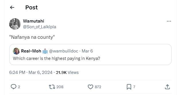 Post wamutahi son_of_laikipia nafanya na county realmoh wambuiiidoc mar 6 which