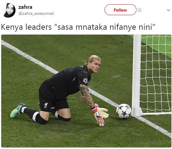 Zahra zahra_awesomali follow kenya leaders sasa mnataka nifanye nini