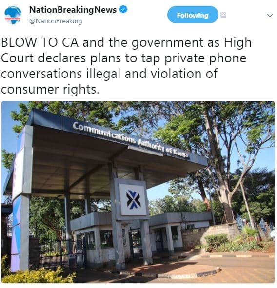 Nationbreakingnews nationbreaking following blow to ca and the government as hig