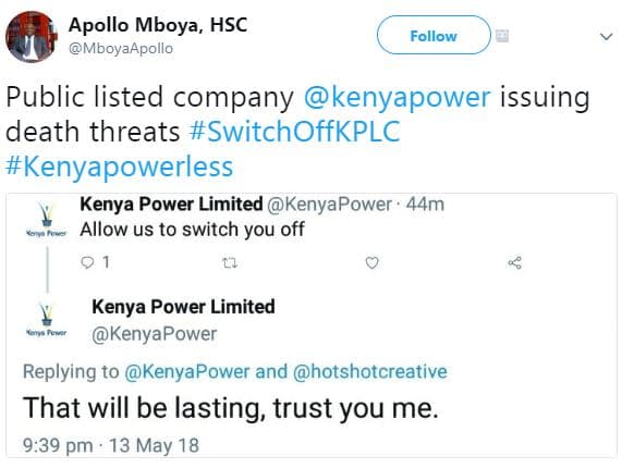 Apollo mboya, hsc mbovaapollo follow public listed company kenyapower issuing de