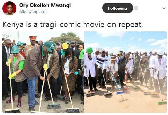 Ory okolloh mwangi kenyanpundit following kenya is a tragicomic movie on repeat.
