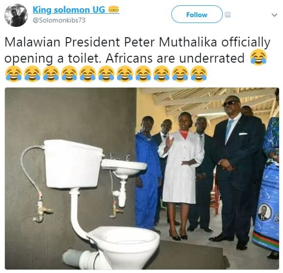 King solomon ug solomonkibs73 follow malawian president peter muthalika official
