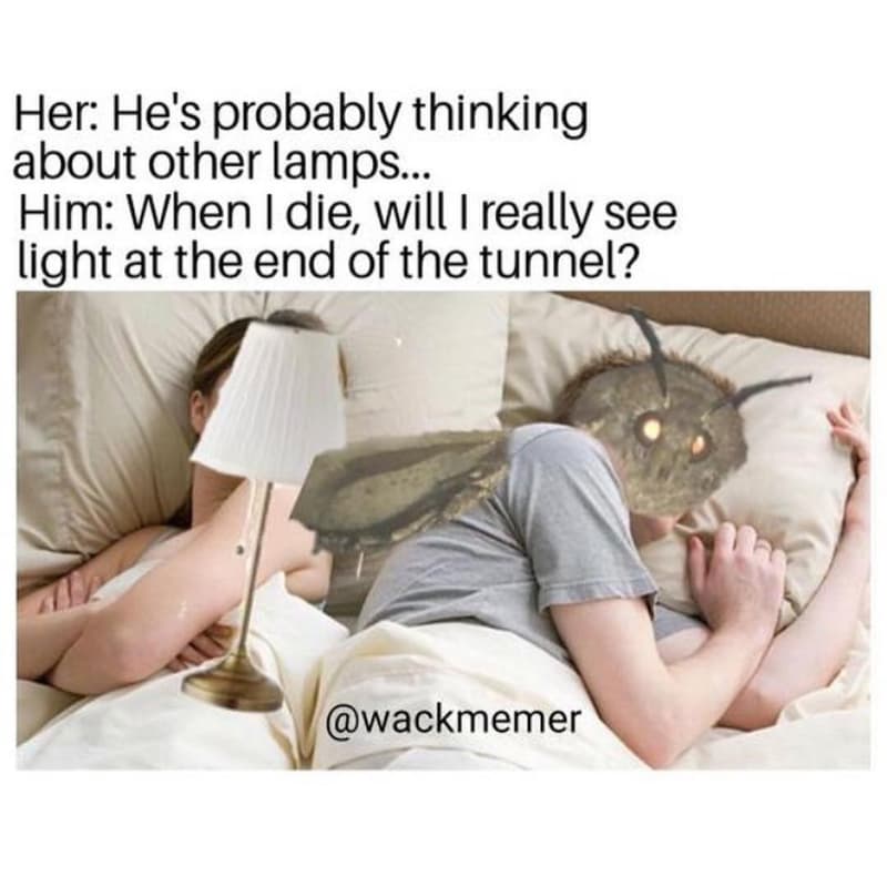 Her he's probably thinking about other lamps him when i die will really see ligh