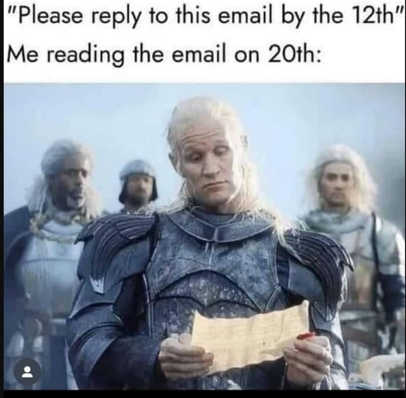 Please reply to this email by the 12th me reading the email on 2oth