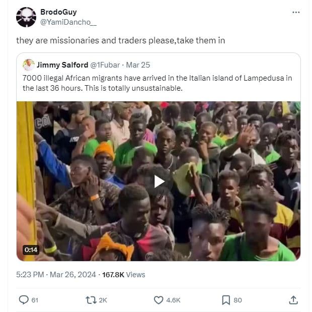 Brodoguy yamidancho they are missionaries and traders please take them in jimmy