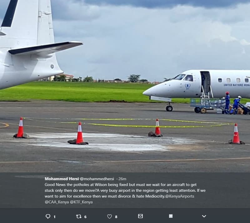 Wilduiicnlul mohammed hersi mohammedhersi 26m good news the potholes at wilson b