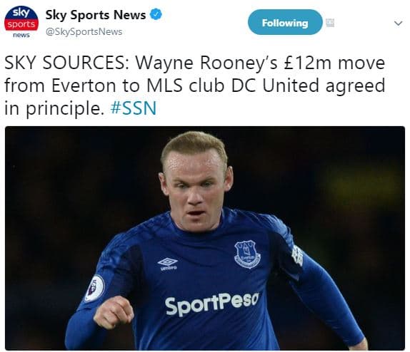 Sky sky sports news sports ners skysportsnews following sky sources wayne rooney