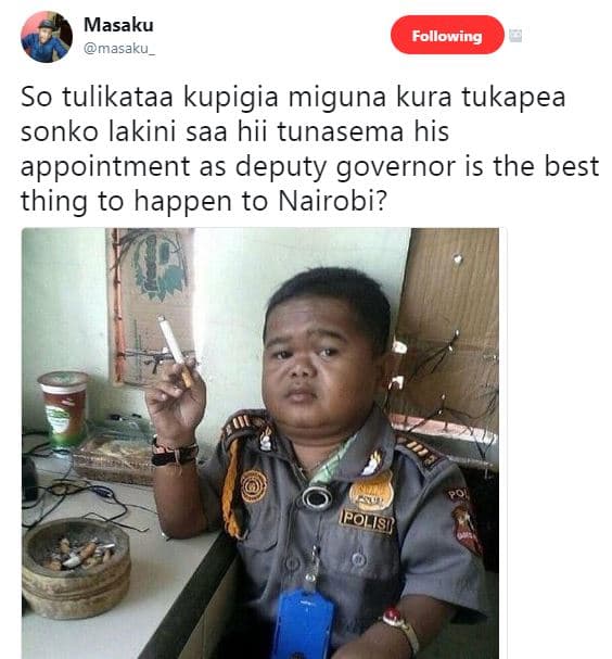 Masaku masaku _ following so tulikataa kupigia miguna kura tukapea sonko lakini
