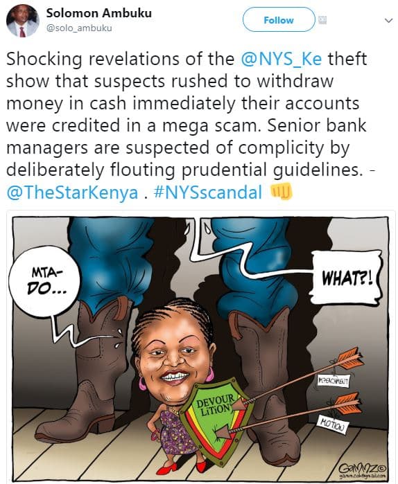 Solomon ambuku solo_ambuku follow shocking revelations of the nys_ke theft show