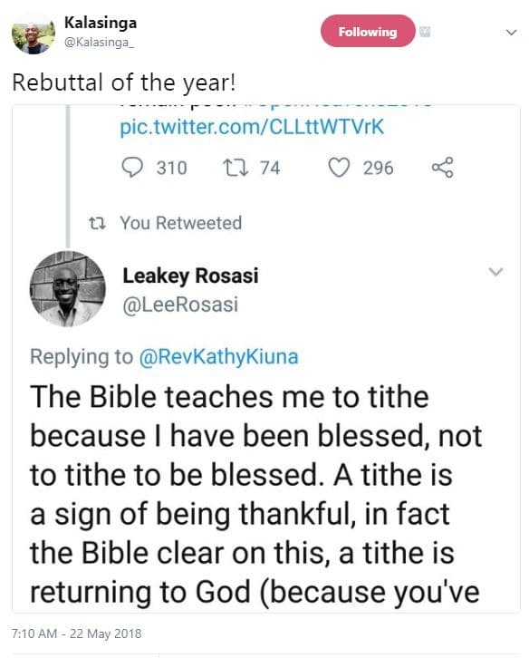 Kalasinga kalasinga_ following rebuttal of the year! pic.twitter.comcllttwtvrk 3