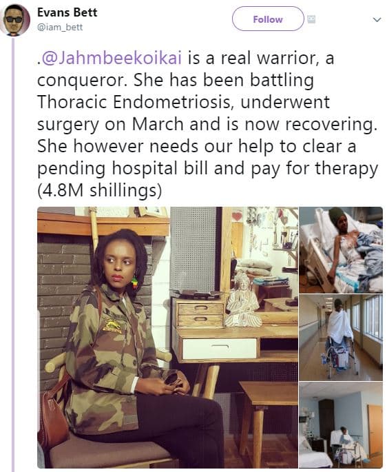 Evans bett iam_bett follow jahmbeekoikai is a rea warrior a conqueror. she has b