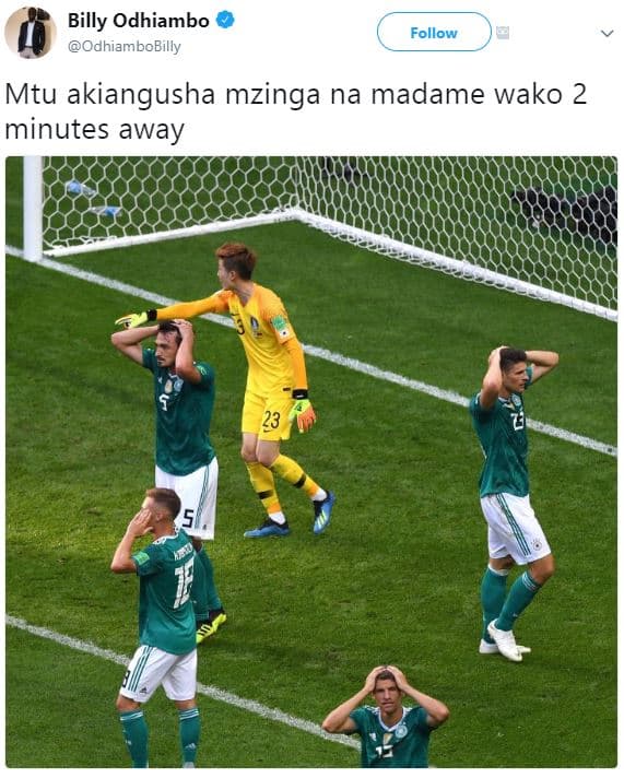Billy odhiambo odhiambobilly follow mtu akiangusha mzinga na madame wako 2 minut