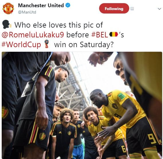 Manchester united manutd following who else loves this pic of romelulukakug befo