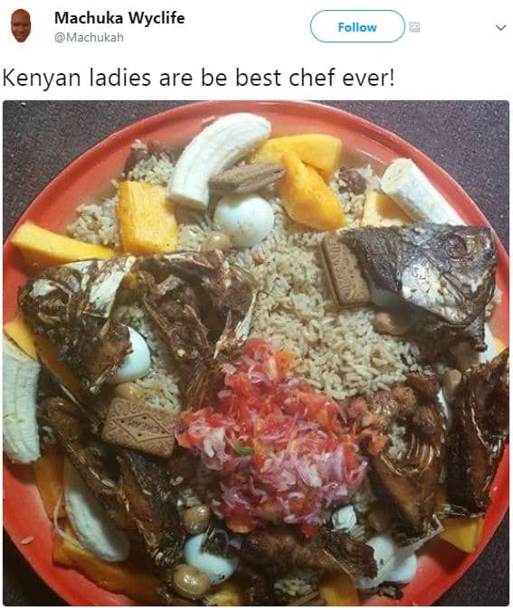 Machuka wyclife machukah follow kenyan ladies are be best chef ever!