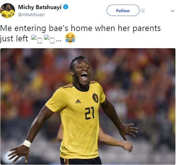 Michy batshuayi mbatshuayi follow me entering bae's home when her parents just l