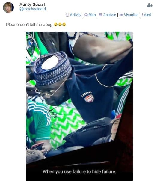 Aunty social exschoolnerd activity 2 map analyse visualise alert please dont kil