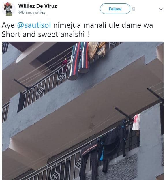 Williez de viruz bhingywilliez _ follow aye sautisol nimejua mahali ule dame wa