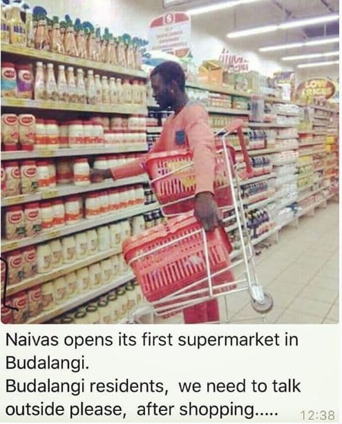 Naivas opens its first supermarket in budalangi. budalangi residents, we need to