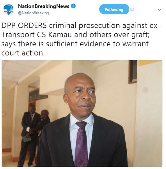 Nationbreakingnews nationbreaking following dpp orders criminal prosecution agai