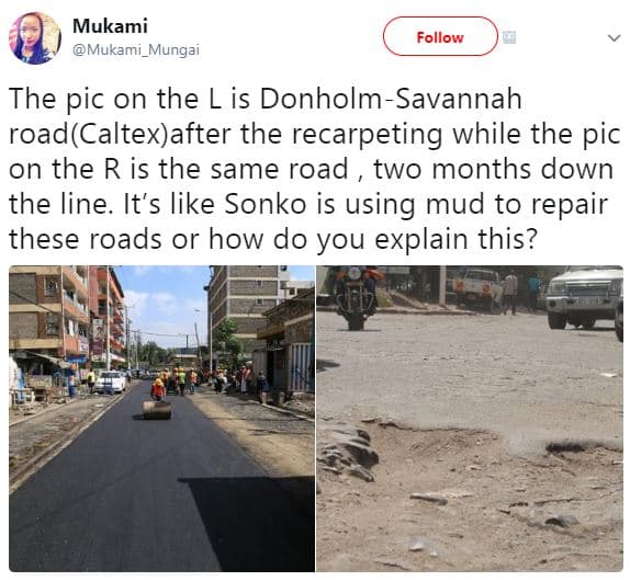 Mukami mukami_mungai follow the pic on the l is donholmsavannah roadcaltexafter