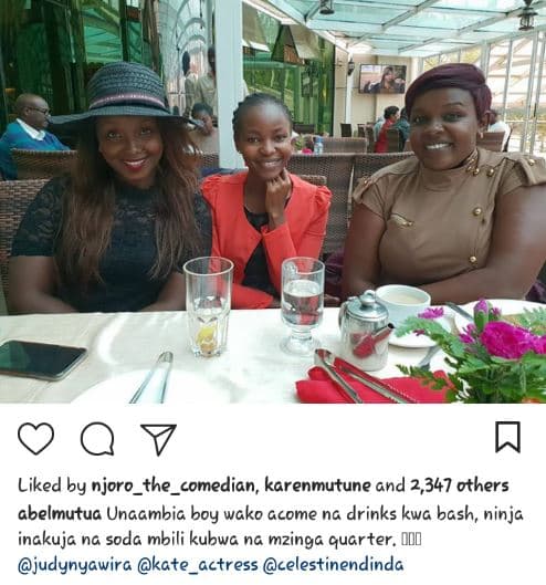 Liked by njoro_the comedian, karenmutune and 2,347 others abelmutua unaambia boy